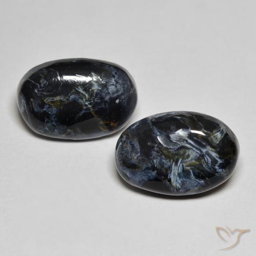 6.76ctw Natural Multicolor Pietersita, Ovalada, Opaco