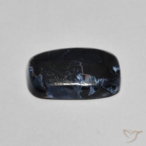 Pietersita Multicolor natural de 3.75 ct, Forma Cojín, Opaco