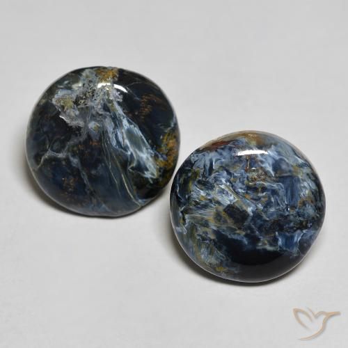 6.91ctw Natural Multicolor Pietersita, Redondo, Opaco