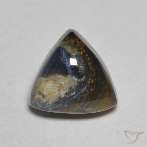 1.82ct Natural Multicolor Pietersita, Trillón, Opaco