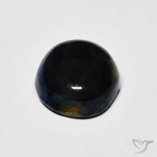Pietersita Multicolor natural de 1.11 ct, Redondo, Opaco