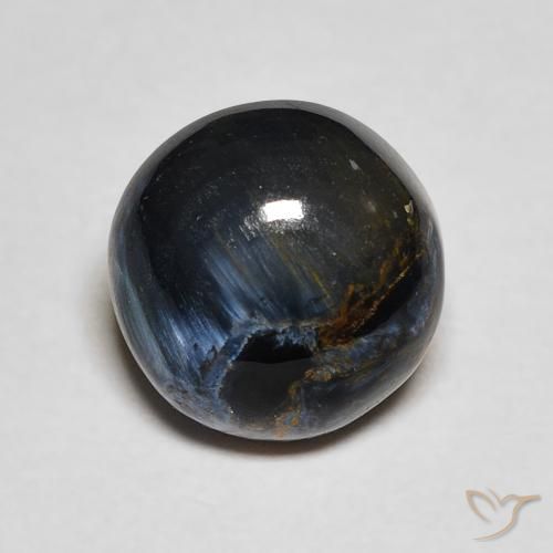 Pietersita Multicolor natural de 2.17 ct, Redondo, Opaco