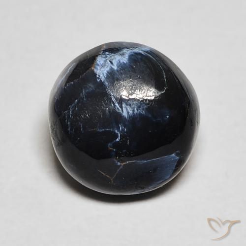 1.76ct Natural Multicolor Pietersita, Redondo, Opaco