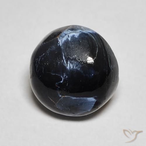 Pietersita Multicolor natural de 1.76 ct, Redondo, Opaco