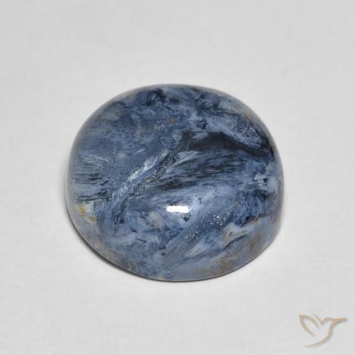 Pietersita Multicolor natural de 4.57 ct, Redondo, Opaco