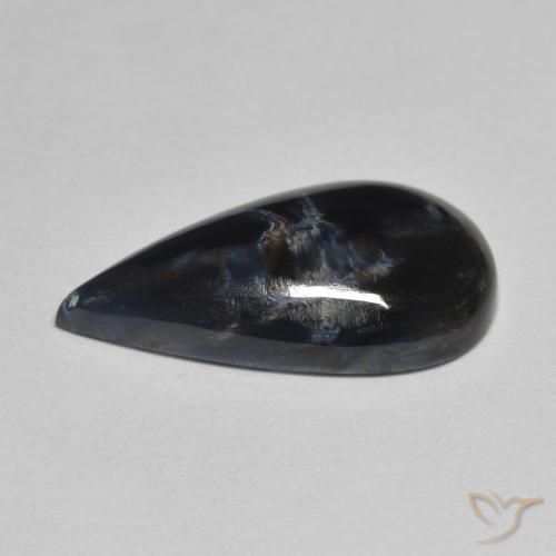 Pietersita Multicolor natural de 5.02 ct, En forma de pera, Opaco