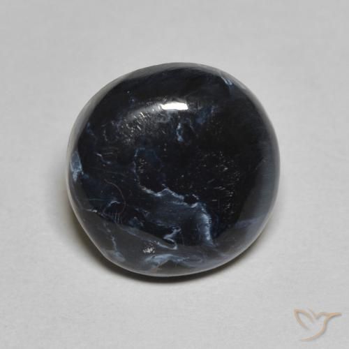 3.96ct Natural Multicolor Pietersita, Redondo, Opaco