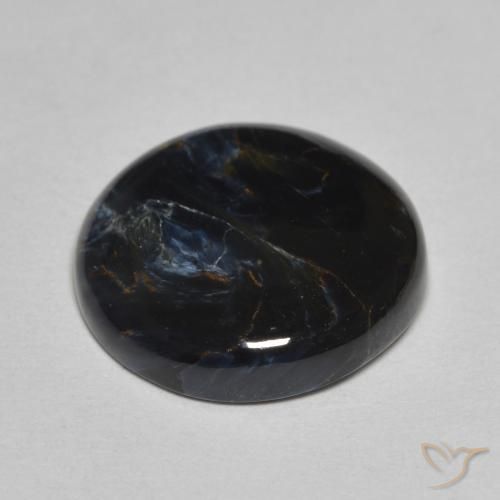 Pietersita Multicolor natural de 5.63 ct, Redondo, Opaco