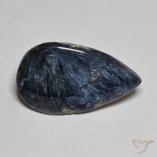 5.03ct Natural Multicolor Pietersita, En forma de pera, Opaco