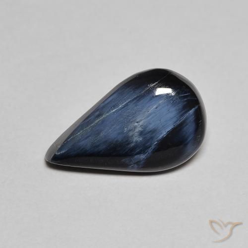 2.65ct Natural Multicolor Pietersita, En forma de pera, Opaco