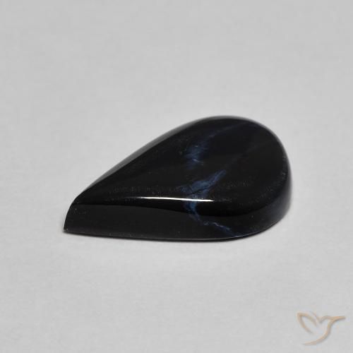 Pietersita Multicolor natural de 2.65 ct, En forma de pera, Opaco