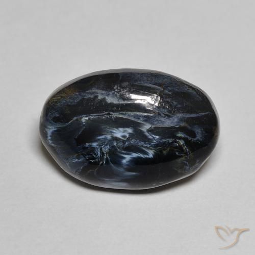 5.96ct Natural Multicolor Pietersita, Ovalada, Opaco