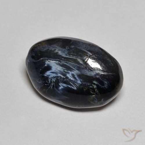 Pietersita Multicolor natural de 5.96 ct, Ovalada, Opaco