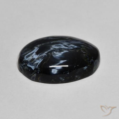 Pietersita Multicolor natural de 5.96 ct, Ovalada, Opaco