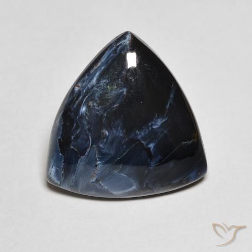 5.16ct Natural Multicolor Pietersita, Trillón, Opaco