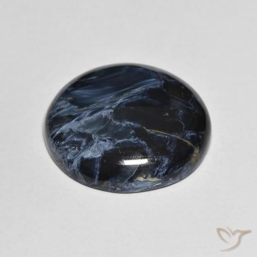 Pietersita Multicolor natural de 9.74 ct, Redondo, Opaco