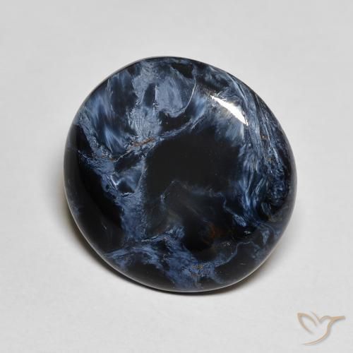 Pietersita Multicolor natural de 6.68 ct, Redondo, Opaco