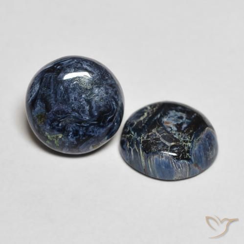 Gemas de Pietersita Multicolor natural de 2.52 ct, Redondo, Opaco