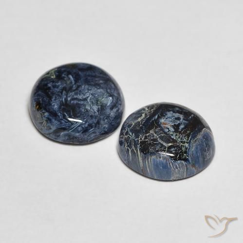 Gemas de Pietersita Multicolor natural de 2.52 ct, Redondo, Opaco