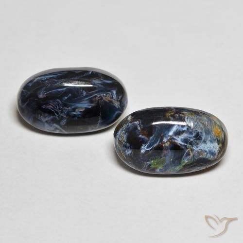 7.73ctw Natural Multicolor Pietersita, Ovalada, Opaco