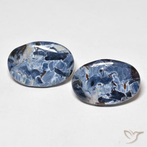 10.83ctw Natural Multicolor Pietersita, Ovalada, Opaco
