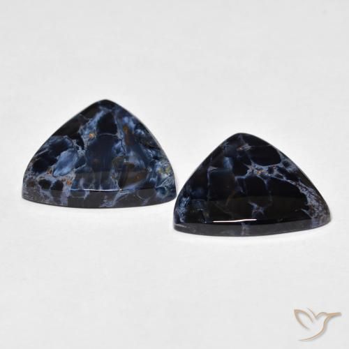 Gemas de Pietersita Multicolor natural de 11.97 ct, Trillón, Opaco