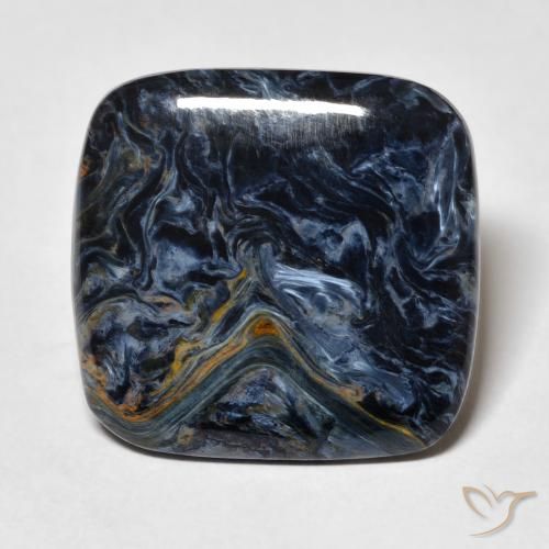 9.62ct Natural Multicolor Pietersita, Forma Cojín, Opaco