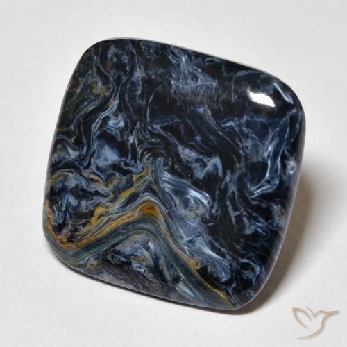 Pietersita Multicolor natural de 9.62 ct, Forma Cojín, Opaco
