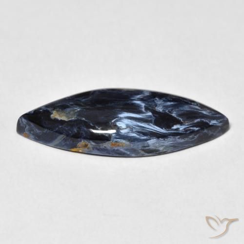 Pietersita Multicolor natural de 6.42 ct, Marquesa, Opaco