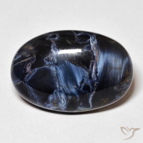 17.97ct Natural Multicolor Pietersita, Ovalada, Opaco