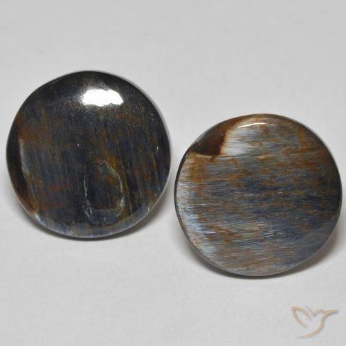 11.65ctw Natural Multicolor Pietersita, Redondo, Opaco