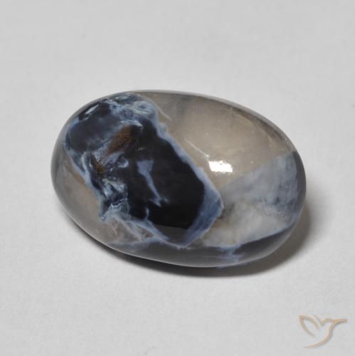 Pietersita Multicolor natural de 6.74 ct, Ovalada, Opaco