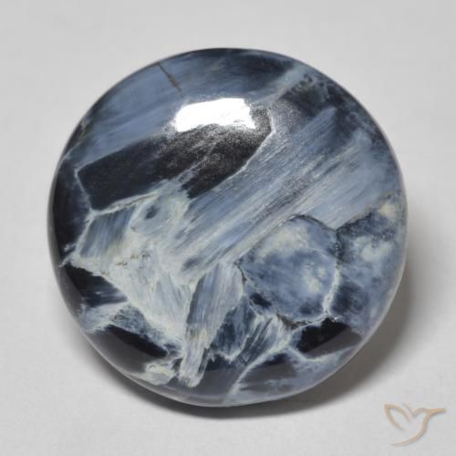 12.37ct Natural Multicolor Pietersita, Redondo, Opaco