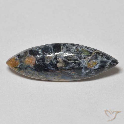 3.03ct Natural Multicolor Pietersita, Marquesa, Opaco
