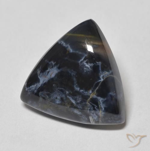 Pietersita Multicolor natural de 6.87 ct, Trillón, Opaco