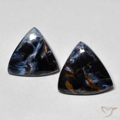 7.16ctw Natural Multicolor Pietersita, Trillón, Opaco