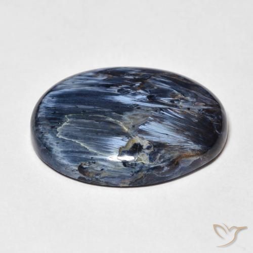Pietersita Multicolor natural de 13.22 ct, Ovalada, Opaco