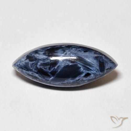 5.51ct Natural Multicolor Pietersita, Marquesa, Opaco