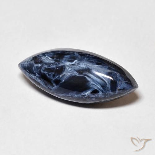 Pietersita Multicolor natural de 5.51 ct, Marquesa, Opaco