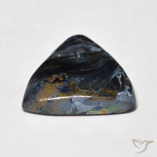 Pietersita Multicolor natural de 6.43 ct, Trillón, Opaco