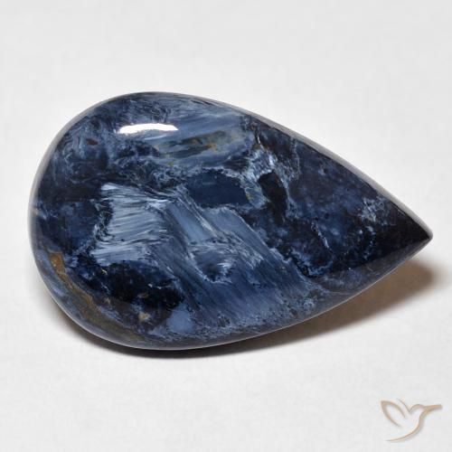 8.99ct Natural Multicolor Pietersita, En forma de pera, Opaco