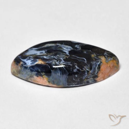 Pietersita Multicolor natural de 9.05 ct, Marquesa, Opaco