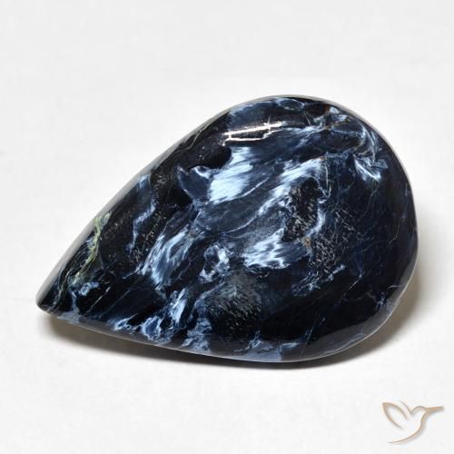 11.81ct Natural Multicolor Pietersita, En forma de pera, Opaco