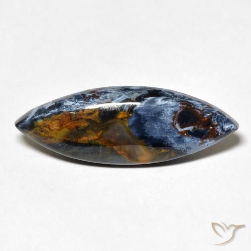 6.34ct Natural Multicolor Pietersita, Marquesa, Opaco