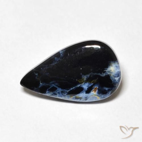 2.46ct Natural Multicolor Pietersita, En forma de pera, Opaco