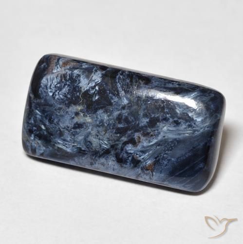 Pietersita Multicolor natural de 9.84 ct, Corte Baguette, Opaco