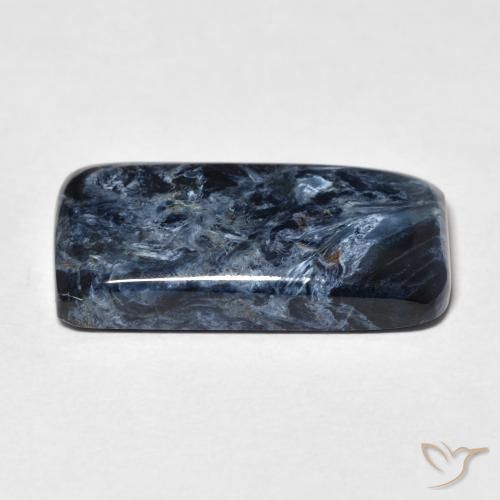 Pietersita Multicolor natural de 9.84 ct, Corte Baguette, Opaco