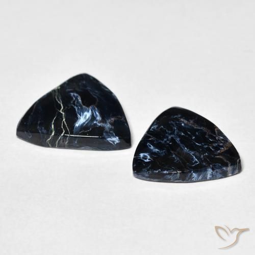 Gemas de Pietersita Multicolor natural de 6.02 ct, Trillón, Opaco