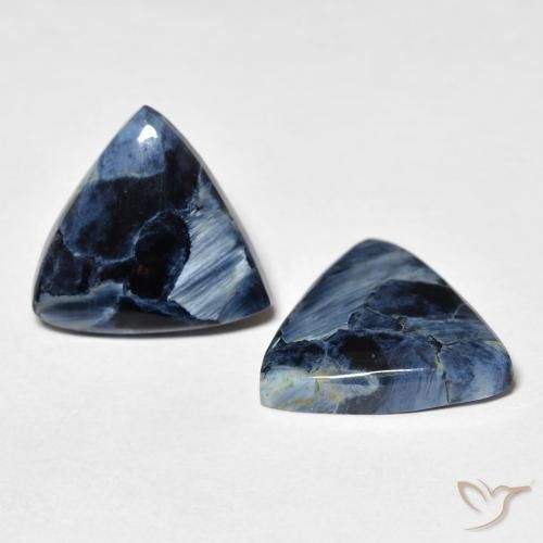 Gemas de Pietersita Multicolor natural de 6.60 ct, Trillón, Opaco