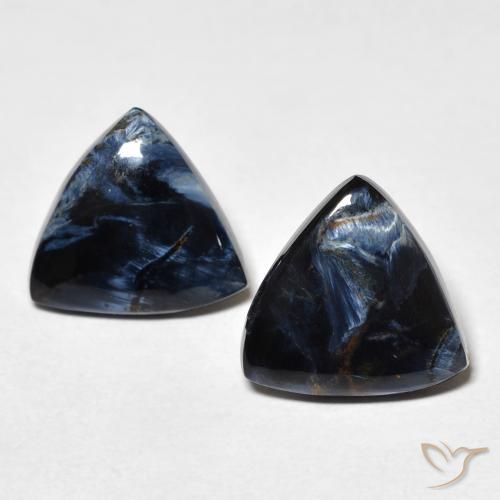 5.61ctw Natural Multicolor Pietersita, Trillón, Opaco
